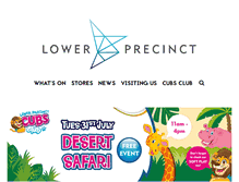 Tablet Screenshot of lowerprecinct.com